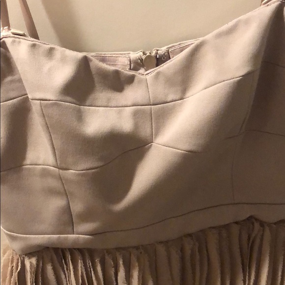 Taupe party dress - Picture 2 of 4